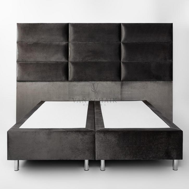 van Schaik Boxspring Platinum Deluxe zonder Matrassen - 130, Huis en Inrichting, Slaapkamer | Boxsprings