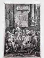 Hendrick Goltzius (1558-1617) - The Last Supper, from The