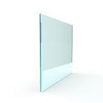 Rechthoekig tafelblad van glas-Satijn/melkglastafelblad 8mm, Verzenden