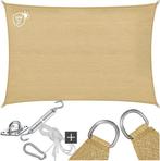 2dekans | tectake® Rechthoekig Schaduwdoek Sunny - 4 x 6 m -, Ophalen of Verzenden