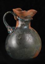 Oud-Romeins Blauw glas Kruik, Antiek en Kunst