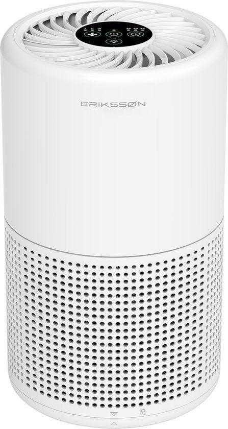 Tweedekans | Erikssøn Luchtreiniger - wit - 6W - 24dB - 1, Elektronische apparatuur, Luchtbehandelingsapparatuur, Ophalen of Verzenden