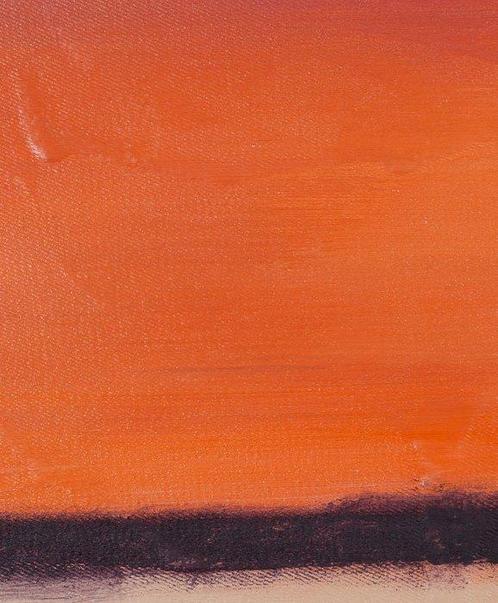 Sebastiano Riva - orange XL, Antiek en Kunst, Kunst | Schilderijen | Modern