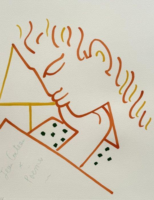 Jean Cocteau (1889-1963) - Faune de profil, Antiquités & Art, Antiquités | Autres Antiquités