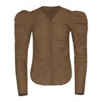 Marant Etoile • kaki blouse Benatea • 32 (FR34), Kleding | Dames, Blouses en Tunieken, Isabel Marant, Bruin, Verzenden, Maat 42/44 (L)