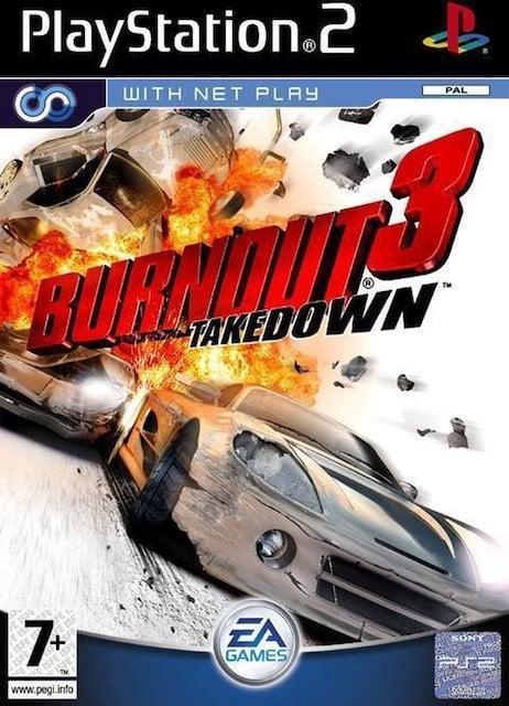 Burnout 3 Takedown (PS2 Games) (Playstation 2), Games en Spelcomputers, Games | Sony PlayStation 2, Zo goed als nieuw, Ophalen of Verzenden