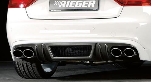 Rieger einddemper Audi A4/A5 (B8) 4-cilinder, ø 55mm verbind, Auto-onderdelen, Uitlaatsystemen, Nieuw, Audi, Verzenden