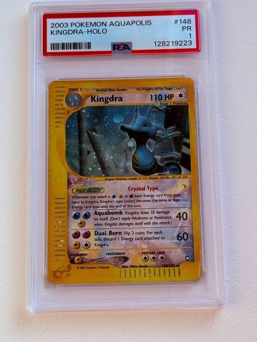 Pokémon - 1 Graded card - Kingdra 148 Foil - PSA 1 - WOTC, Hobby & Loisirs créatifs, Jeux de cartes à collectionner | Pokémon
