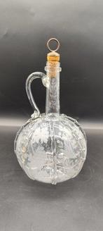 Karaf - Nederlandse XVIII/XIX Eeuw. Geblazen Glas, Antiek en Kunst