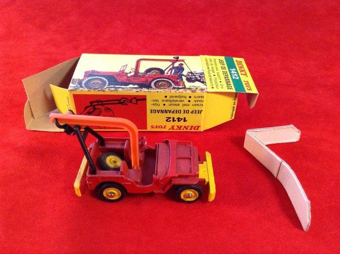 Dinky Toys 1:43 - Modelauto - 1412 Jeep Willys Civil, Hobby en Vrije tijd, Modelauto's | 1:5 tot 1:12