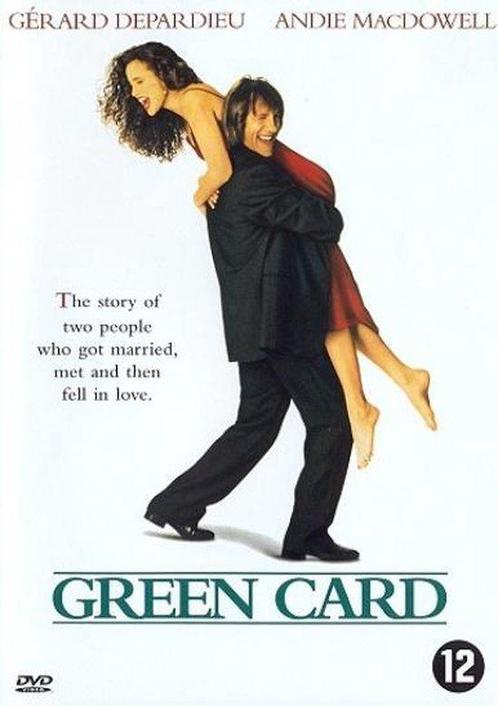 Green card (dvd tweedehands film), CD & DVD, DVD | Action, Enlèvement ou Envoi