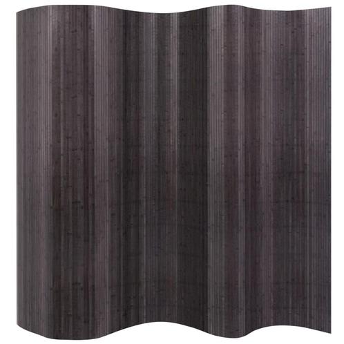 vidaXL Kamerscherm 250x165 cm bamboe grijs, Maison & Meubles, Accessoires pour la Maison | Autre, Envoi