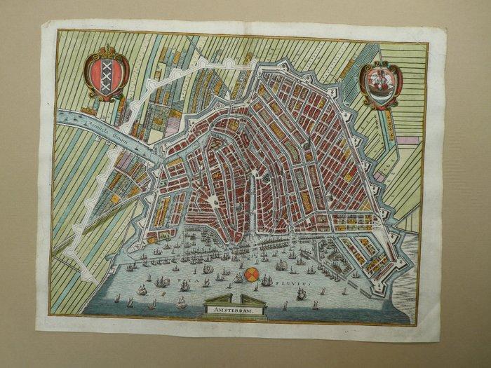 Nederland - Amsterdam; M. Merian - Amsterdam - 1651-1660, Livres, Atlas & Cartes géographiques