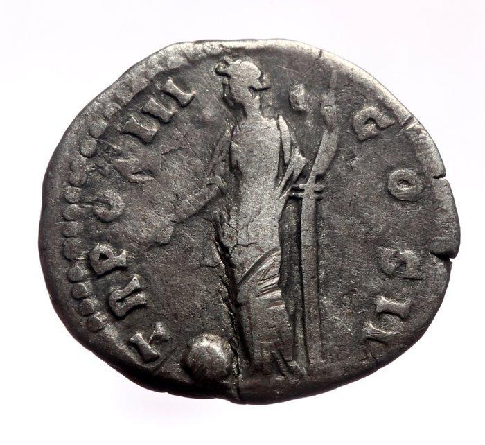 Romeinse Rijk. Marcus Aurelius (AD 161-180). Denarius, Postzegels en Munten, Munten | Europa | Niet-Euromunten
