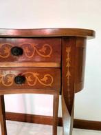 Bijzettafel - Hout - Bijzettafel met inlegwerk