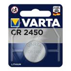 Varta CR2450 3V 560mAh Lithium knoopcel batterij 1x Blister, Verzenden