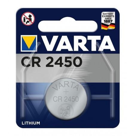 Varta CR2450 3V 560mAh Lithium knoopcel batterij 1x Blister, TV, Hi-fi & Vidéo, Batteries, Envoi