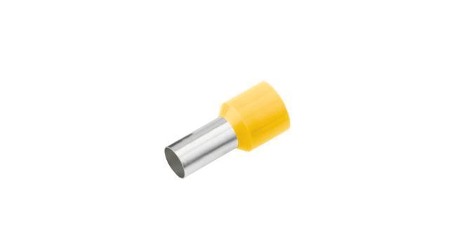 Geïsoleerde Draad Eindhulzen 1mm² Geel DIN 46228 - 182244, Doe-het-zelf en Bouw, Elektriciteit en Kabels, Verzenden