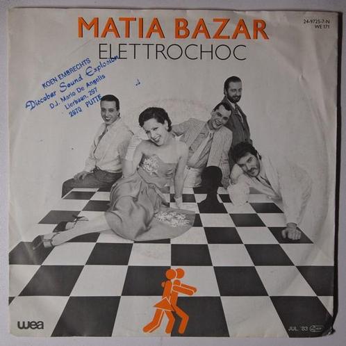 Matia Bazar - Elettrochoc - Single, Cd's en Dvd's, Vinyl Singles, Single, Gebruikt, 7 inch, Pop