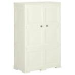 vidaXL Opbergkast hout-look 79x43x125 cm kunststof, Verzenden, Nieuw