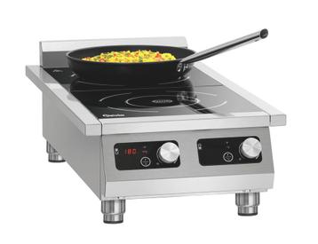 Bartscher inductiekookplaat 2x 5000W 400V professioneel beschikbaar voor biedingen