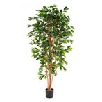 Kunstplant Ficus Nitida 120 cm, Verzenden