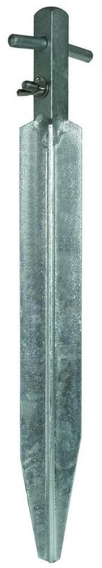Dehn aardingspin StSt M8 vleugelmoer schroef 600mm - 634160, Verzenden, Nieuw