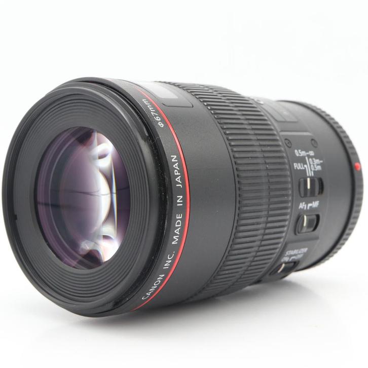 Canon EF 100mm F/2.8 L IS USM Macro | Tweedehands, Audio, Tv en Foto, Foto | Lenzen en Objectieven, Zo goed als nieuw, Verzenden