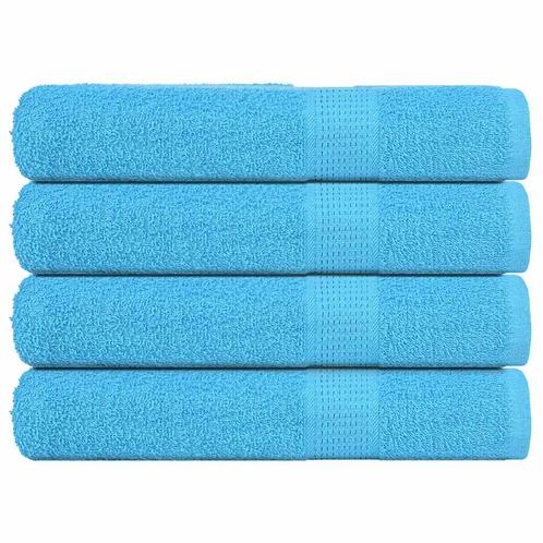 vidaXL Saunahanddoeken 4 st 80x200 cm 360 g/m² 100% katoen, Huis en Inrichting, Badkamer | Badtextiel en Accessoires, Nieuw, Verzenden
