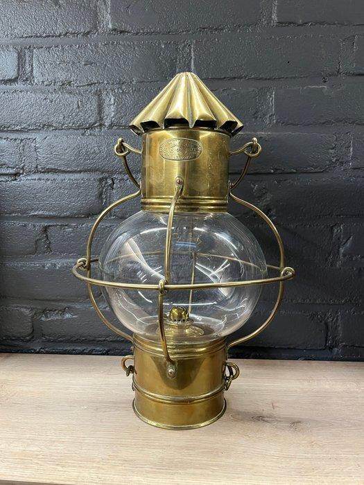 D de Smedt koperslager Baasrode - Rondom 360° Navigatielamp, Antiek en Kunst, Curiosa en Brocante