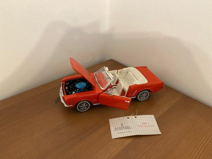 Franklin Mint 1:24 - Modelauto - 1964 1/2 Ford Mustang, Hobby en Vrije tijd, Modelauto's | 1:5 tot 1:12