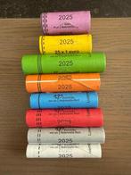 Luxembourg. Coin Roll 2025 (320 coins) in 8 rolls (Sans Prix, Postzegels en Munten