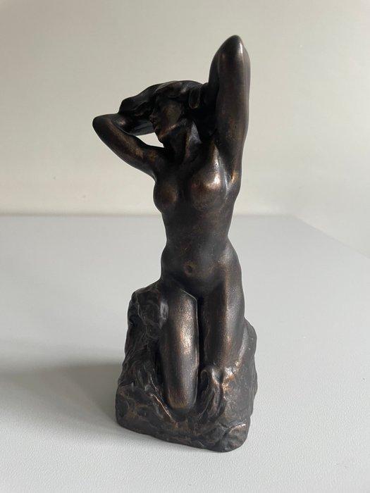 Naar Auguste Rodin - sculptuur, Toilette de Vénus - 20 cm -, Antiek en Kunst, Antiek | Keramiek en Aardewerk