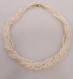 Kralensnoer - 18 karaat Geel goud Parel - Parel