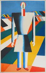 Kasimir Malevitch (1878 -1935) - Homme dans les champs
