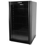 Drankenkoeling | 98L | Zwart | 0°C/+10°C | Statisch +, Verzenden, Nieuw in verpakking