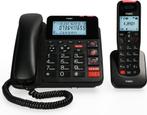 Fysic FX-8025 Bureautelefoon + Dect handpost - met SOS knop,, Verzenden, Nieuw