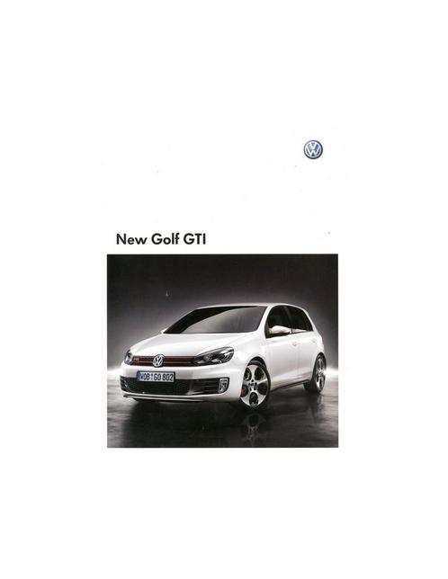 2009 VOLKSWAGEN GOLF GTI BROCHURE JAPANS, Livres, Autos | Brochures & Magazines