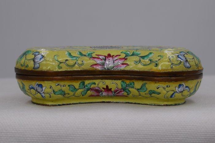 Doos - Metaal, Emaille - cloisonne, Antiek en Kunst, Antiek | Overige Antiek