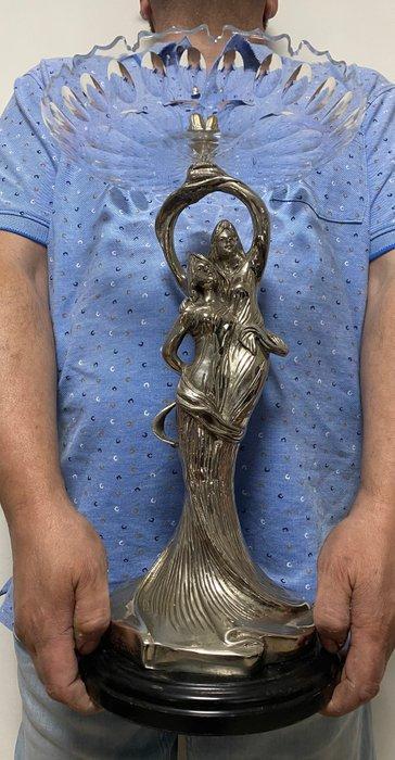 Georges Flamand (1862-1925) - Groot Bronzen Art Nouveau -, Antiek en Kunst, Kunst | Designobjecten