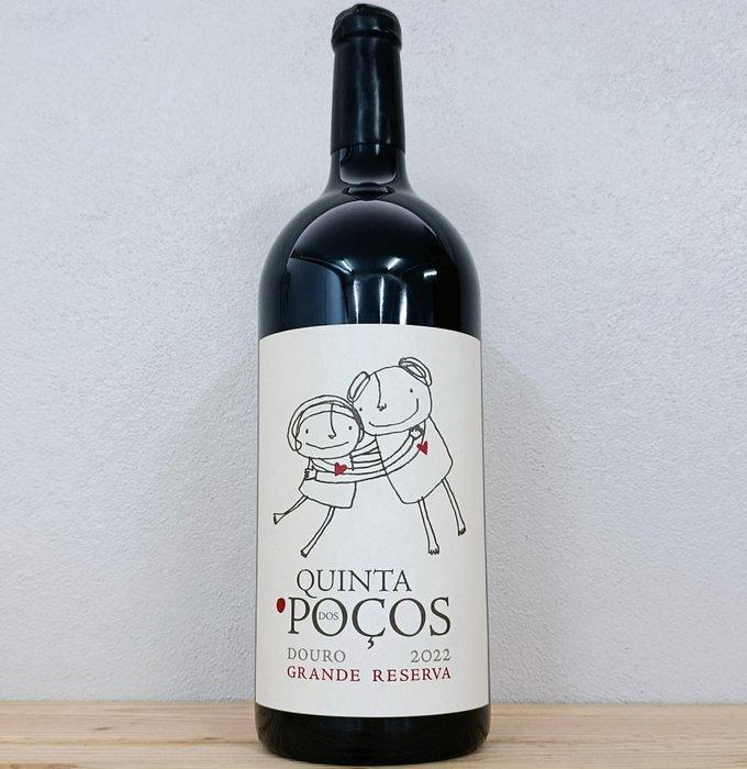 2022 Quinta dos Poços Grande Reserva - Douro DOC - 1 Dubbele, Verzamelen, Wijnen