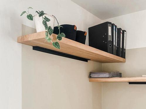 Wandplank | Massief eiken | Boomkant en recht | Op voorraad!, Huis en Inrichting, Woonaccessoires | Wandplanken en Boekenplanken