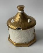 Delvaux - Pot - Porselein - honingpot, Antiek en Kunst