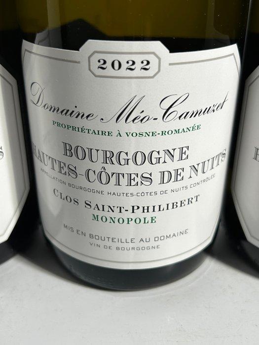 2022 Domaine Méo-Camuzet - Bourgogne Hautes-Côtes de Nuits, Verzamelen, Wijnen