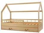 Massief houten kinderbed - Scandinavische stijl - huisbed..., Ophalen of Verzenden