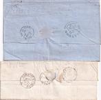 Frankrijk 1860 - Paar brieven uit Frankrijk voor Ierland –
