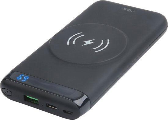 2dekans | Deltaco PB-Q1003 Powerbank - 10.000 mAh -, Telecommunicatie, Powerbanks, Ophalen of Verzenden