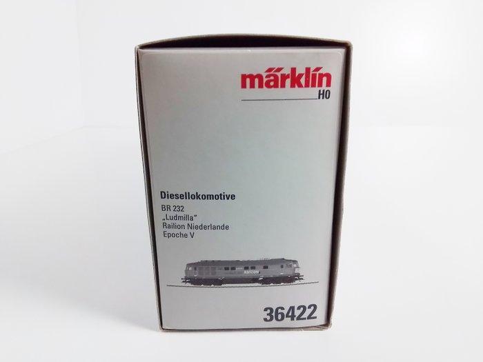 Märklin H0 - 36422 - Diesellocomotief (1) - Ludmilla BR, Hobby en Vrije tijd, Modeltreinen | H0