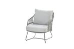 4 Seasons Outdoor Sempre loungestoel antraciet Silver grey |