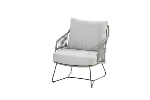 4 Seasons Outdoor Ancora loungestoel antraciet Silver grey, Tuin en Terras, Tuinsets en Loungesets
